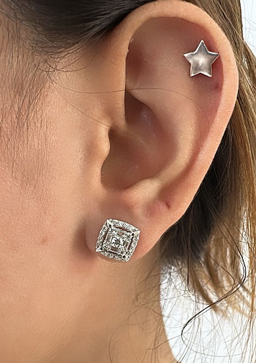 Spark 925 Sterling Silver Studs