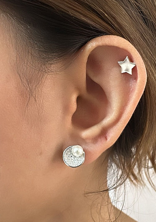 Pearl 925 Sterling Silver Studs