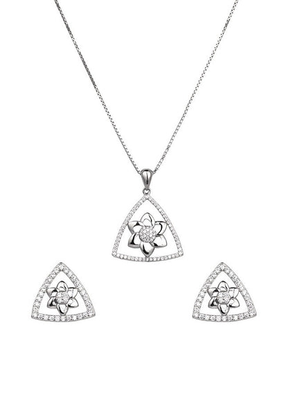 Silver Celestial Pendant Set