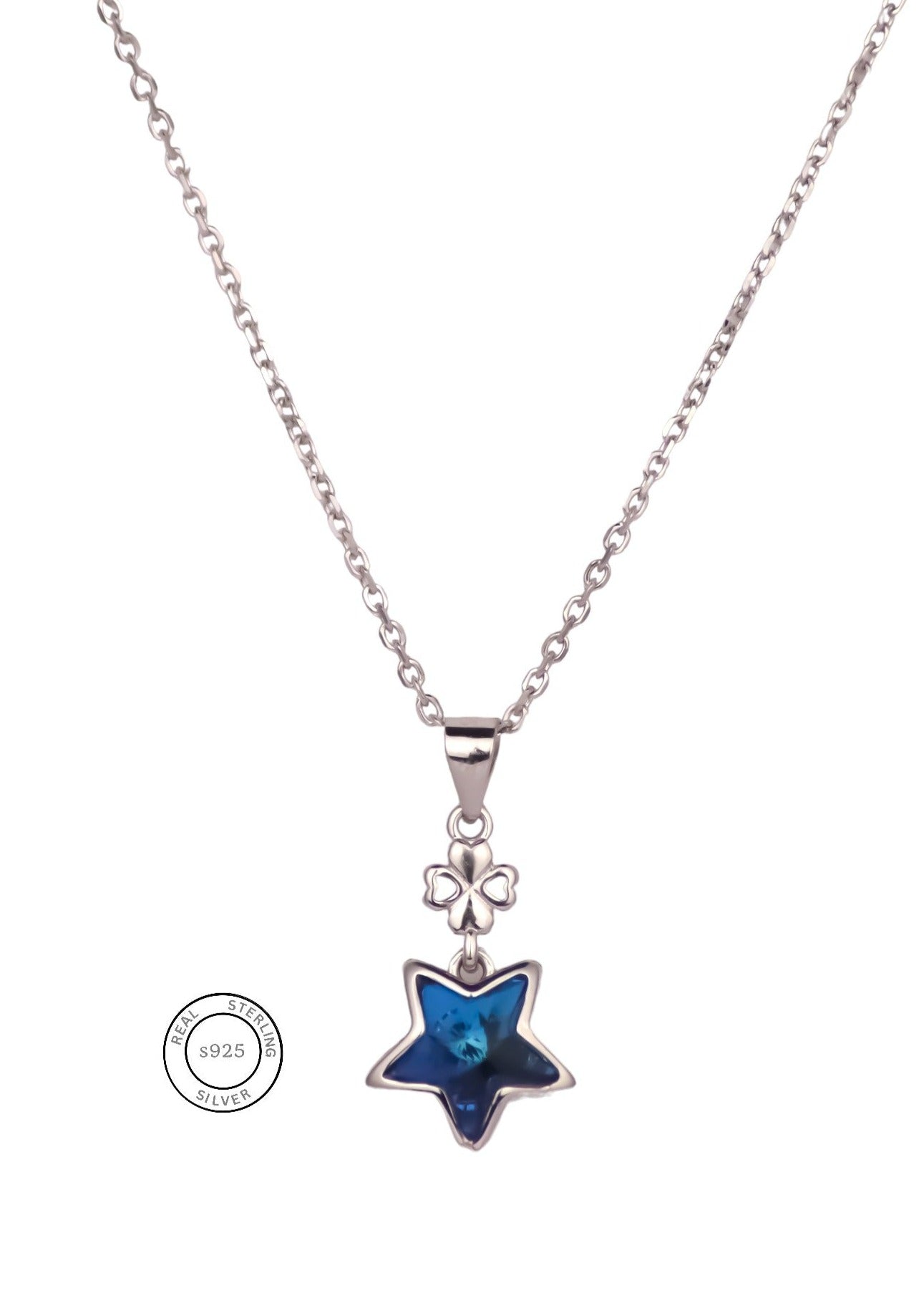 Silver Starry Night Necklace