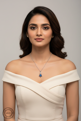 Silver Starry Night Necklace