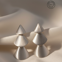 Silver Radiant Charm Danglers