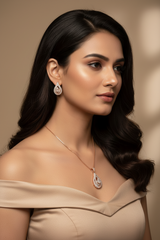 Rosegold Seaside Serenity Pendant Set