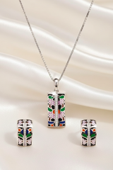 Silver Artistry Elegance Pendant Set