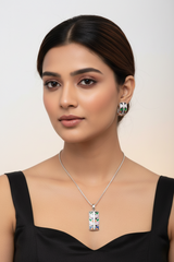 Silver Artistry Elegance Pendant Set