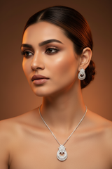 Silver Nature’s Elegance Pendant Set