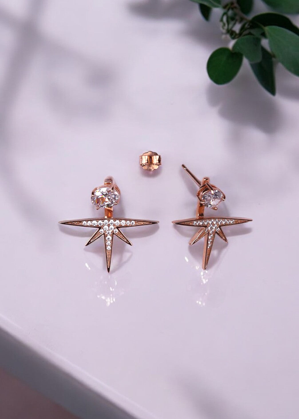 Rosegold Urban Edge Pendant Set