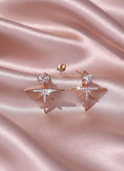 Rosegold Urban Edge Pendant Set