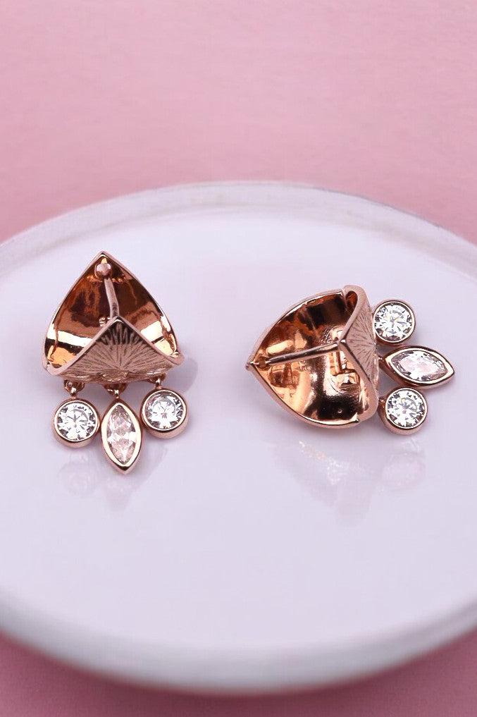 Rosegold Shimmering charm dangles