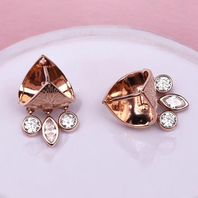 Rosegold Shimmering charm dangles