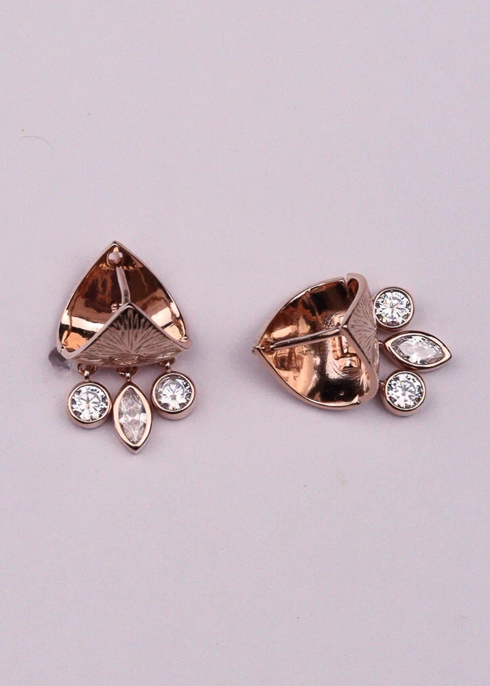 Rosegold Shimmering charm dangles