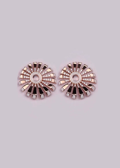 Rosegold Radiant Studs