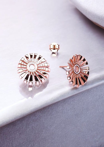 Rosegold Radiant Studs