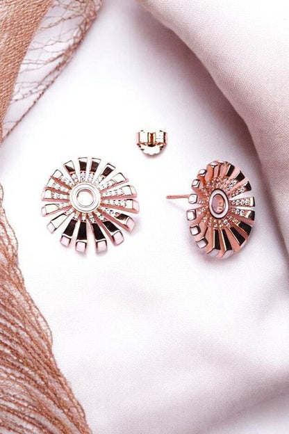 Rosegold Radiant Studs