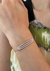 Sparkling Serenity Sterling Silver bracelet