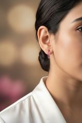Azure Spark 925 Sterling Silver Hoop Earrings